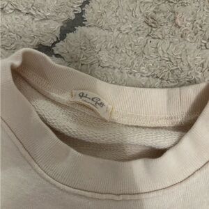 John Galt Cream Sweatshirt